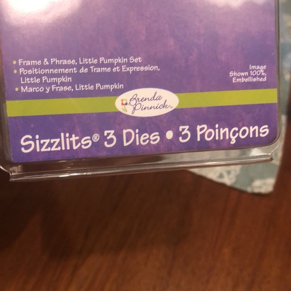 Sizzix 3 in one thinlits dies. New - Picture 2 of 2
